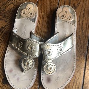 Jack Rogers Jacks gold sandal